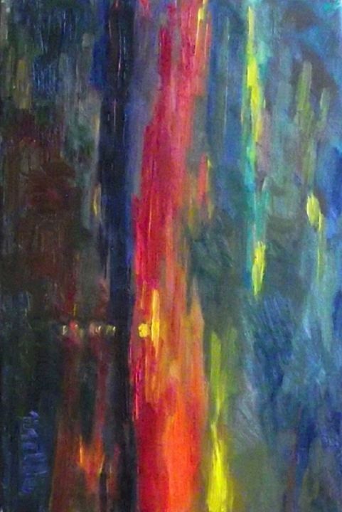 Painting titled "suggestione" by Milla, Original Artwork, Oil