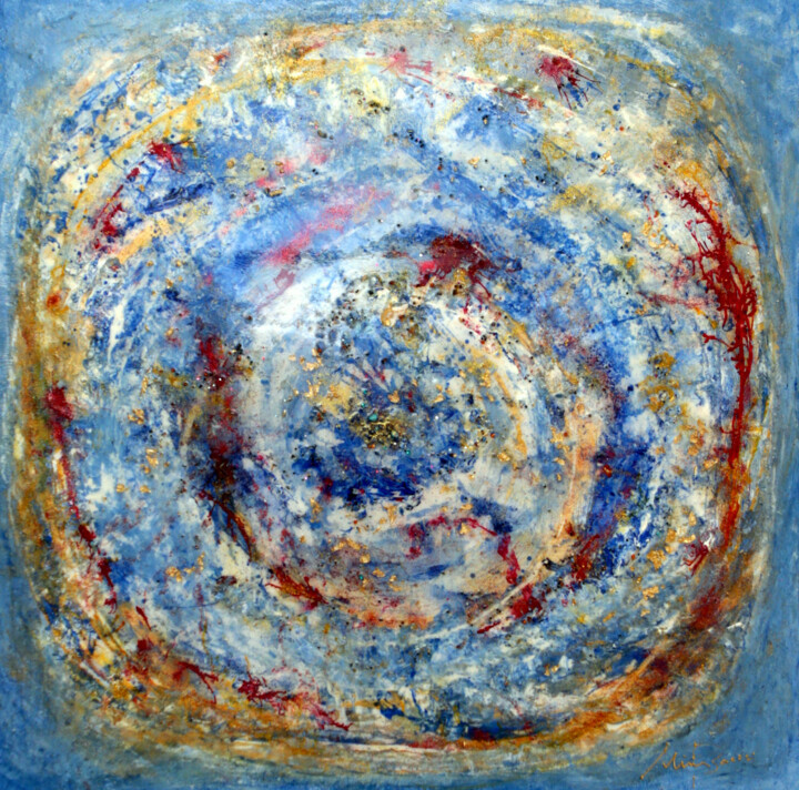Peinture intitulée "Infinite cosmos -…" par Mimi Bastos Art, Œuvre d'art originale, Acrylique