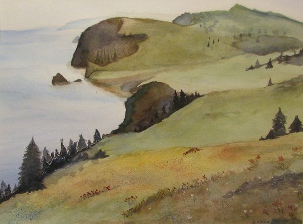 Pintura titulada "Newfoundland's East…" por Carol Hare, Obra de arte original