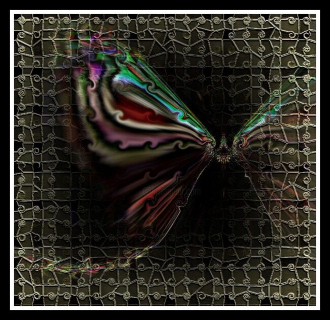 "Papillon." başlıklı Dijital Sanat Mimia Lichani tarafından, Orijinal sanat