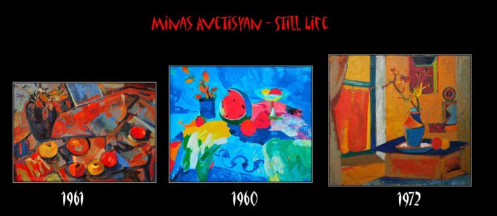 Картина под названием "Minas Avetisyan - S…" - Minas Avetisyan, Подлинное произведение искусства, Масло
