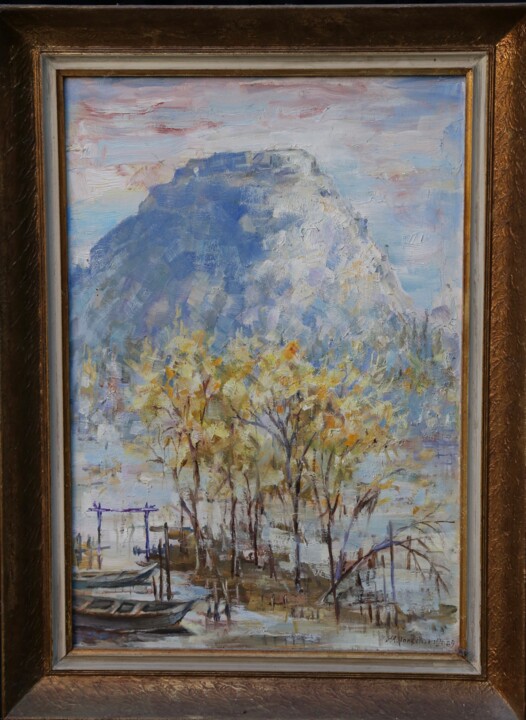 Malerei mit dem Titel "Spring" von Minella Tanellari, Original-Kunstwerk, Öl