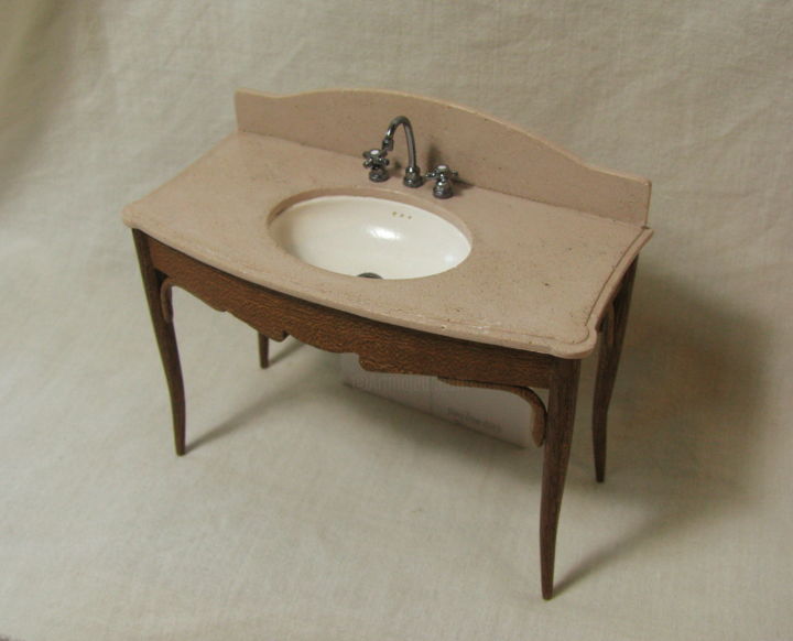 Artesanato intitulada "consola lavabo" por Francisco Del Pozo Parés, Obras de arte originais