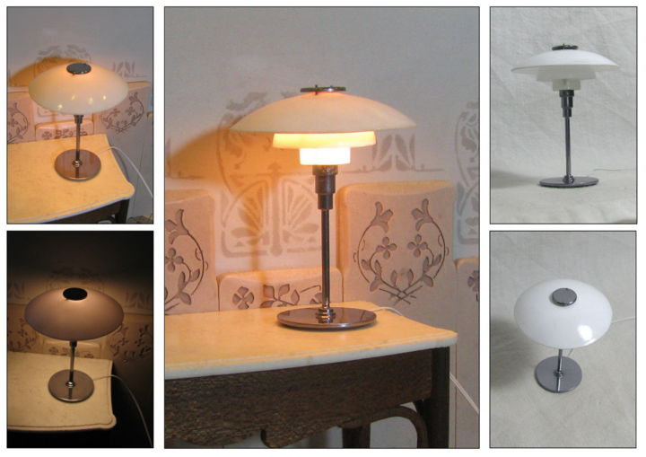 Artesanía titulada "miniature table lamp" por Francisco Del Pozo Parés, Obra de arte original