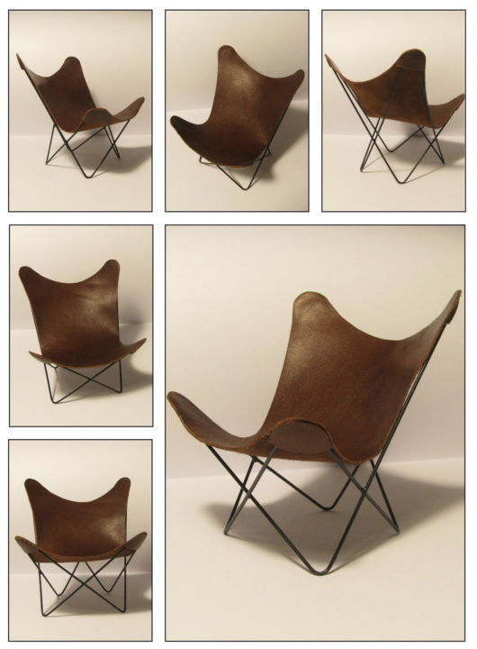 Design intitulée "Sillón BKF" par Francisco Del Pozo Parés, Œuvre d'art originale