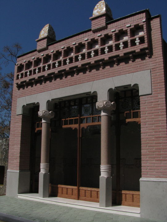 手工艺品 标题为“Art Nouveau Shop” 由Francisco Del Pozo Parés, 原创艺术品