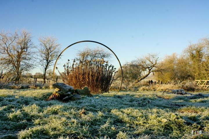 Photography titled "lever du jour à Flée" by Miodrag Aubertin, Original Artwork