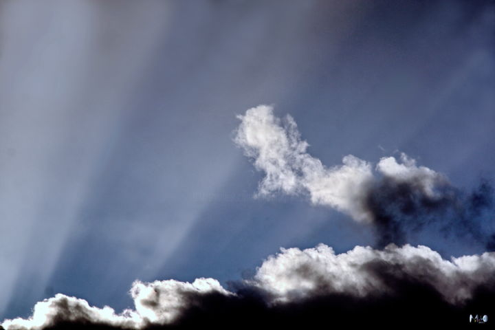 "nuages 44" başlıklı Fotoğraf Miodrag Aubertin tarafından, Orijinal sanat