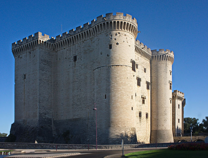 Photography titled "Château de Tarascon…" by Miodrag Aubertin, Original Artwork