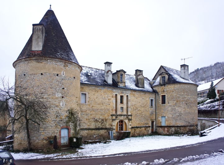 Fotografie getiteld "chateau-de-villefer…" door Miodrag Aubertin, Origineel Kunstwerk