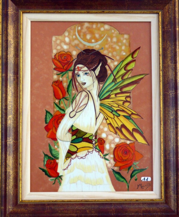 Painting titled "gypsy-rose.jpg" by Monette O'Neill, Original Artwork, Other