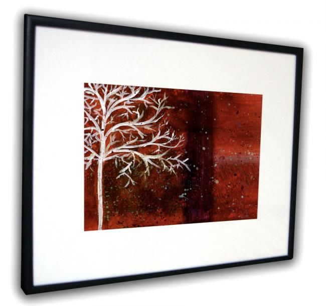 Pintura titulada "Two Trees" por Mira Belleza, Obra de arte original, Oleo