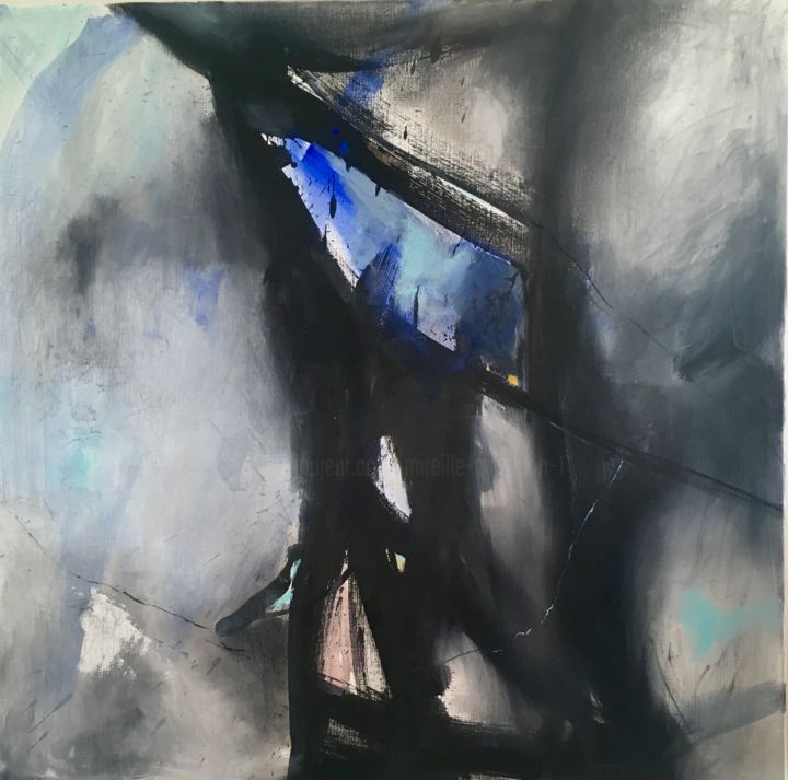 Peinture intitulée "ECHAPÉE BELLE" par Mireille Matricon, Œuvre d'art originale, Huile