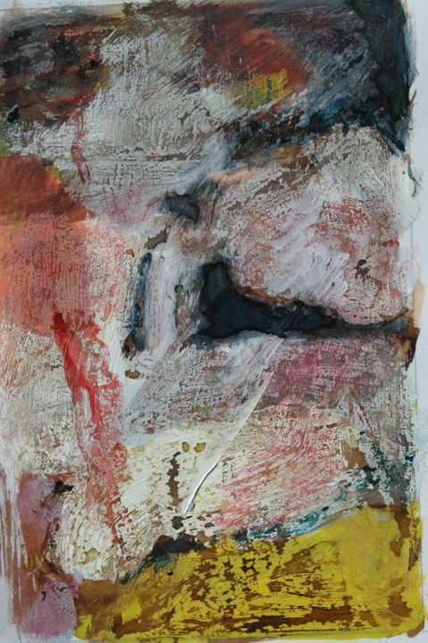 Peinture intitulée "clin d'oeil à l'ori…" par Mireille Matricon, Œuvre d'art originale