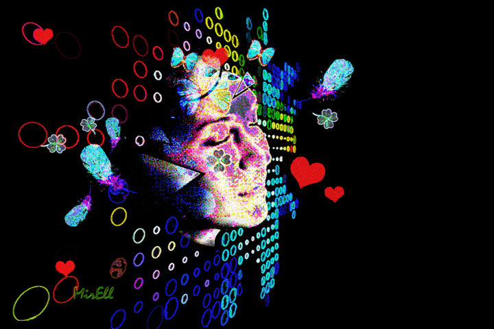 Цифровое искусство под названием "dreamgirl" - Mirell, Подлинное произведение искусства