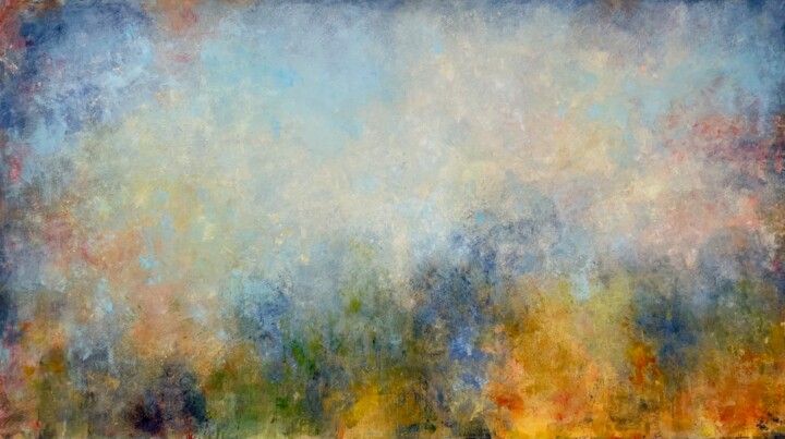 Pintura intitulada "The sound of colors" por Miri Baruch, Obras de arte originais, Acrílico