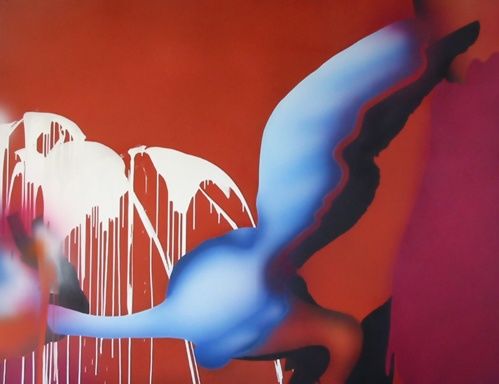 Peinture intitulée "Abstract kitsch 2" par Miroslava Sevcik, Œuvre d'art originale