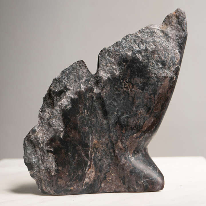 Escultura titulada "Ginkgo" por Mirjam De Nijs, Obra de arte original, Piedra