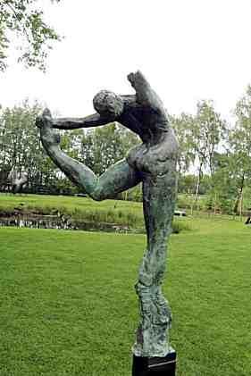 "the dancer" başlıklı Heykel Mirjam Jansen tarafından, Orijinal sanat, Diğer