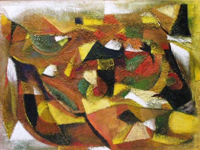 Painting titled "Folia" by Miro, Original Artwork