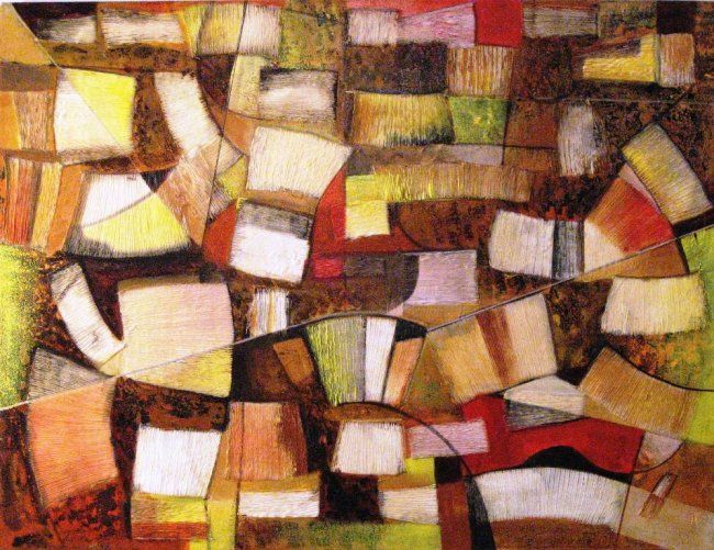 Pittura intitolato "Leques" da Miro, Opera d'arte originale