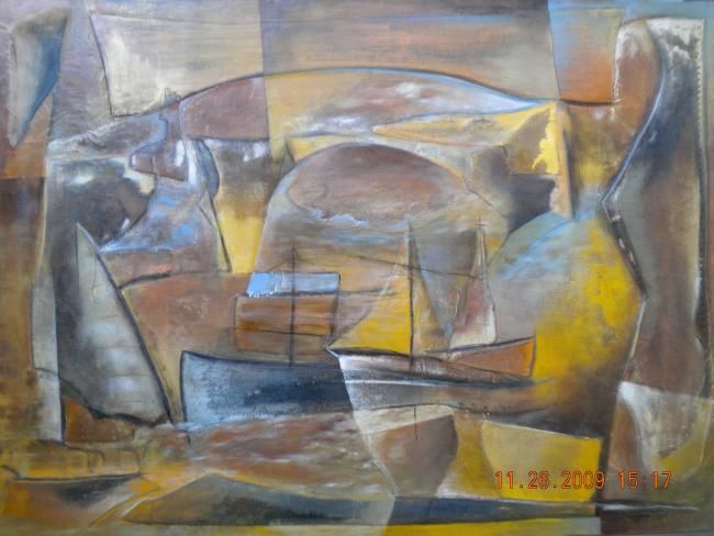 Pintura titulada "Enseada 2009" por Miro, Obra de arte original, Acrílico