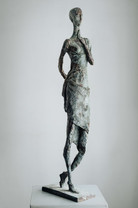 雕塑 标题为“Style” 由Mironova Olga Gubareva-Mukha Lyudmila, 原创艺术品, 金属