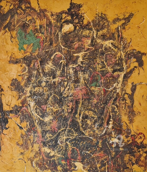 Peinture intitulée "Schlösser" par Mirsada Masal, Œuvre d'art originale, Huile