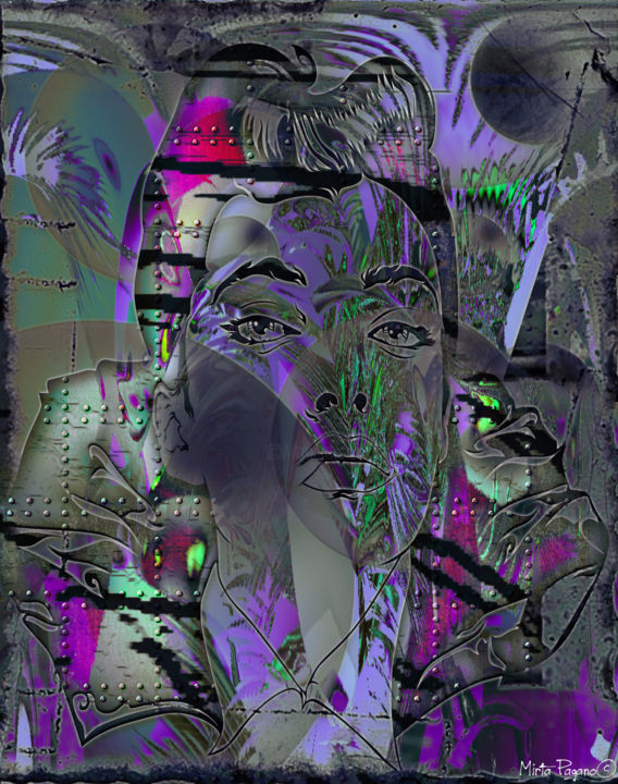 Цифровое искусство под названием "Imagen   228" - Mirta Pagano, Подлинное произведение искусства, Цифровая живопись