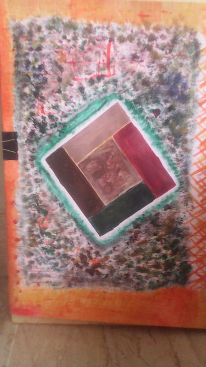 Painting titled "My Designing" by The K.H Artist, Original Art, Acrylic
