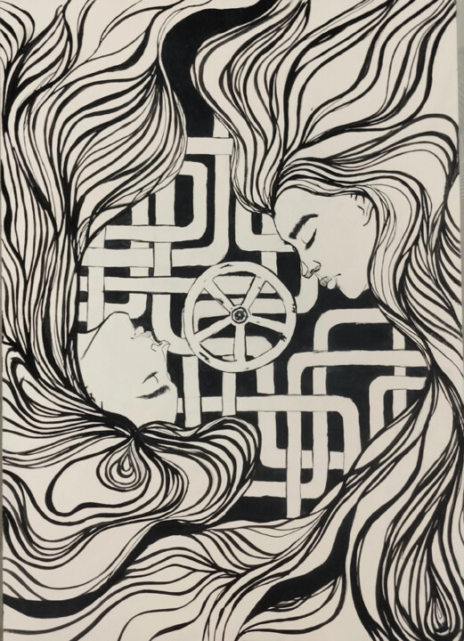 绘画,  39.4x27.6 in 