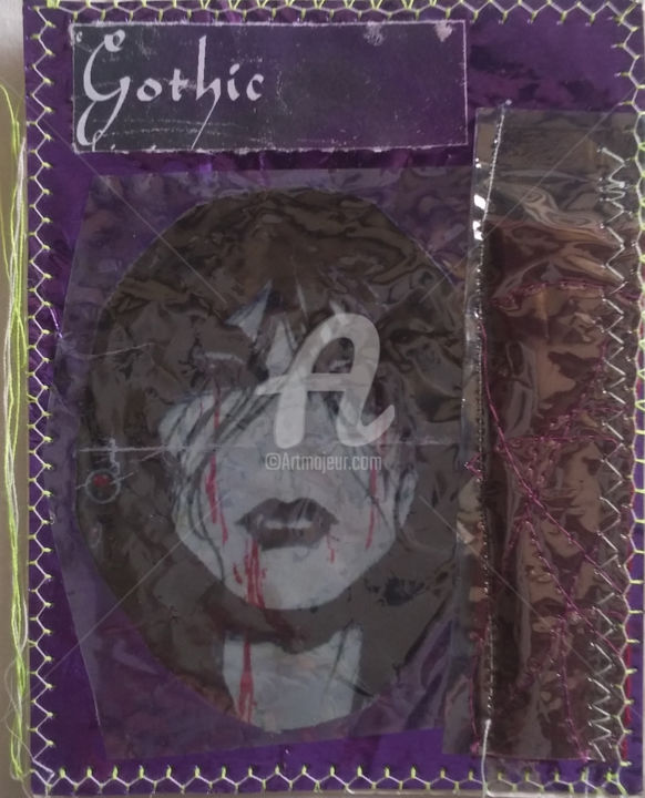 Collages titled "Gothic" by Missterre Apocalypse, Original Artwork