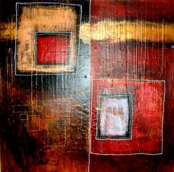Painting titled "Long Division" by Mistachesta, Original Art,