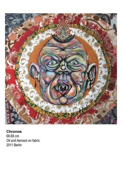 Peinture intitulée "Chronos" par Mister Mn, Œuvre d'art originale