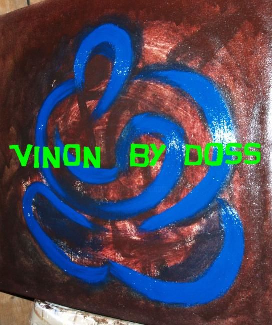 Painting titled "VINON" by Mixagedoss, Original Artwork