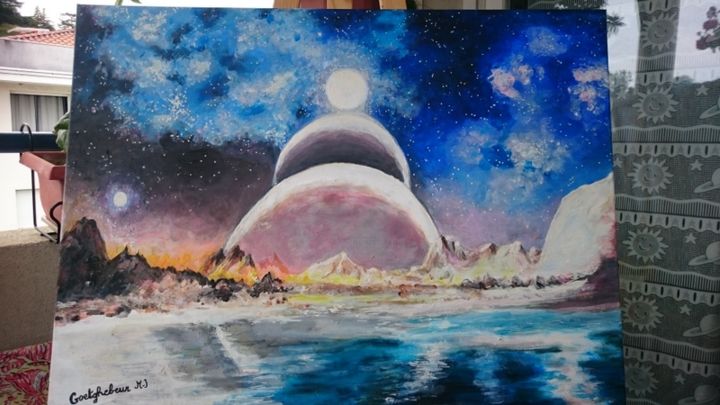 Peinture intitulée "dsc-0215.jpg" par Goetghebeur, Œuvre d'art originale, Acrylique