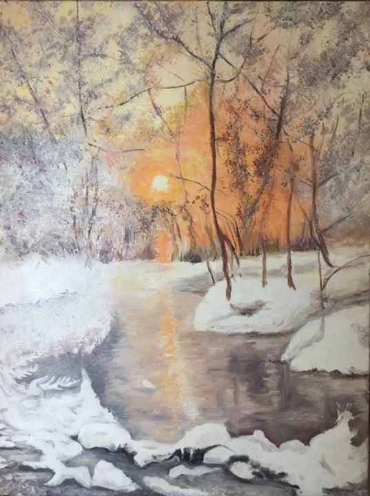 Peinture intitulée "img-6015.jpg" par Goetghebeur, Œuvre d'art originale, Huile