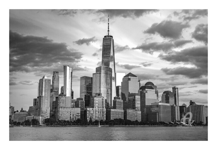 Photography titled "Skyline NYC" by Michaël B. (mkb_9t), Original Artwork, Digital Photography
