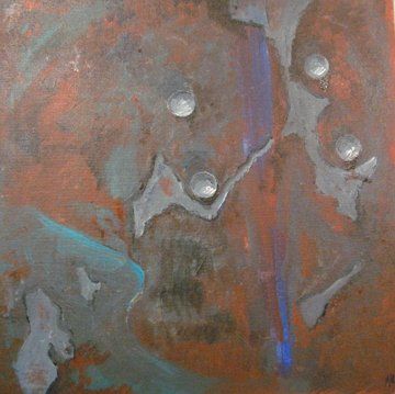 Painting titled "Bridge 2" by Marc Levesque, Original Art,