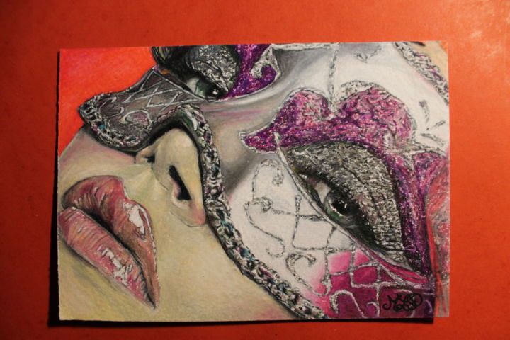 Dessin intitulée "Carnaval" par Mlp Passion Art, Œuvre d'art originale, Crayon