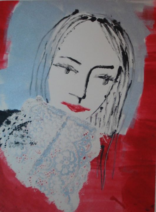 Painting titled "lady.jpg" by Mmguzzetti, Original Artwork