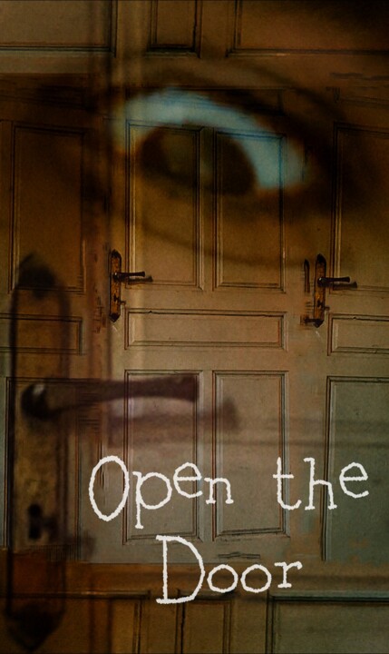 제목이 "Open the door"인 디지털 아트 Mohamed Amine Soltani로, 원작, 2D 디지털 작업