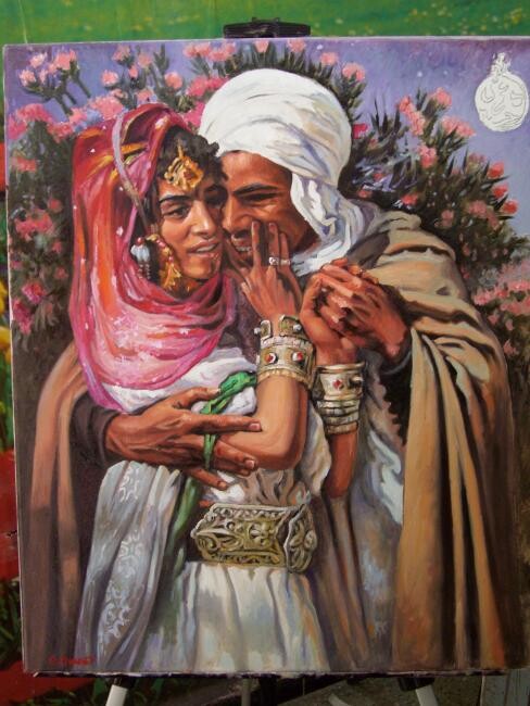 Painting titled "CIMG2304.JPG" by Mohamed Yazid Kaddouri, Original Artwork