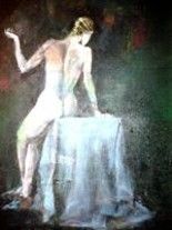 Painting titled "Desnudo" by Molina, Original Artwork