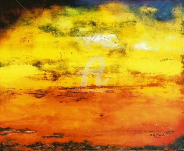 Peinture intitulée "Septembre 2004-2" par Jean-Marie Moll, Œuvre d'art originale, Huile