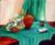 Painting titled "sur la table" by Mona, Original Artwork