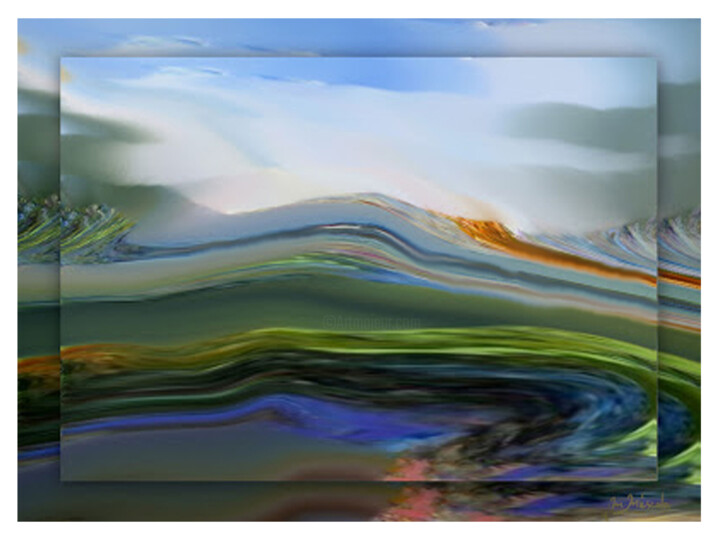 "serenidad.jpg" başlıklı Dijital Sanat Monica Máscolo tarafından, Orijinal sanat