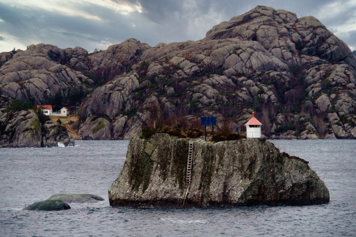 Fotografía titulada "Little Island" por Monika Cherkaoui, Obra de arte original, Fotografía digital