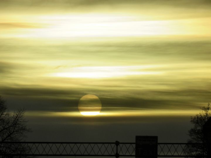 Fotografie mit dem Titel "Sonnenaufgang" von Monika Cherkaoui, Original-Kunstwerk, Nicht bearbeitete Fotografie