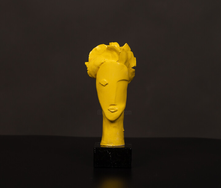 Скульптура под названием "ALTEA" - Monika Hartl, Подлинное произведение искусства, Керамика